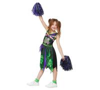 Costume Da Zombie Per Ragazze Halloween Abito Elegante Da Cheerleader Scuola