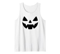 Costume da Zucca Classico Jack-O'-Lantern Face Halloween Canotta