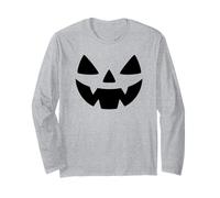 Costume da Zucca Classico Jack-O'-Lantern Face Halloween Maglia a Manica