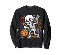 Costume da zucca spaventosa per Halloween, da donna, da uomo Felpa