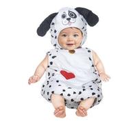 Costume dalmatino baby neonato 6-12 mesi - carnaval queen