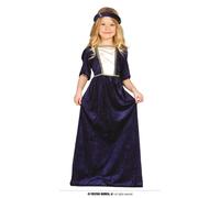COSTUME DAMA MEDIEVALE BAMBINA TG. 7-9 ANNI