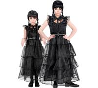 COSTUME DARK GIRL TAGLIA 11/13 ANNI MERCOLEDÌ