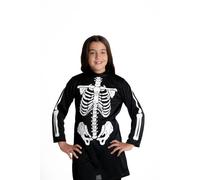 Costume dark scheletrina per bambini
