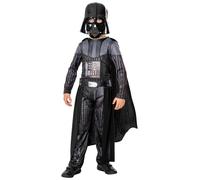 Rubie's Costume Darth Vader Deluxe Ufficiale Star Wars bambino/a – tuta, maschera e mantello