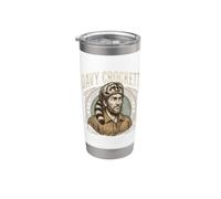 Costume Davy Crockett Bicchiere termico in acciaio inox doppia parete