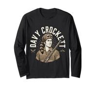 Costume Davy Crockett Maglia a Manica