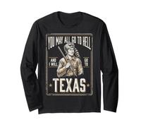 Costume Davy Crockett Maglia a Manica