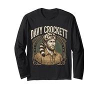 Costume Davy Crockett Maglia a Manica