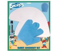 Costume Dei Puffi Accessorio E Kit Trucco Bambino Taglia Unica