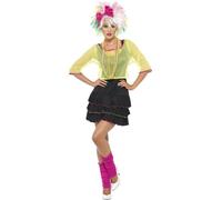 Costume Deluxe Da Adulto Piccolo Di Star Pop Degli Anni '80