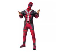Costume Deluxe Di Deadpool Per Adulti X-Piccolo