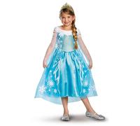 Costume Deluxe Di Elsa Frozen Per Bambina