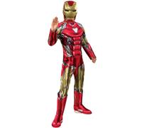Costume Deluxe Di Iron Man Per Ragazzi Marvel Supereroe Con Maschera