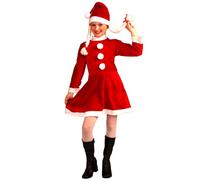 Costume Deluxe Di Lil Ms Santa's Helper Per Bambina
