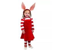 Costume Deluxe Di Olivia La Maialina Per Bambina 2T-4T