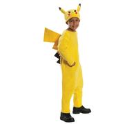 Costume Deluxe Di Pikachu Per Bambino Grande 12-14