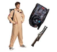 DISGUISE Costume da Ghostbusters anni '80, unisex, per adulti, taglia L (42-46)