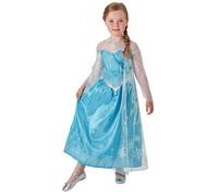 Costume Deluxe Per Bambina Elsa Di Frozen | Grande (Età 7-8)