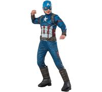 Costume Deluxe Per Bambino Di Captain America | Grande