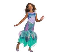 Costume Deluxe Per Ragazze Ariel Sirena Del Film Disney La Sirenetta