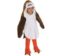 Costume Deluxe Porg Per Bambini Star Wars The Last Jedi - 2-4T