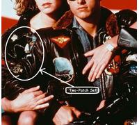 Costume Di Abito Halloween Sostegno: Top Pistola Maverick Volo Giacca 2-Patch