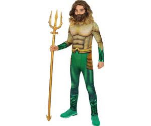 Costume di Aquaman per bambino (Ufficiale Warner Bros) Funidelia