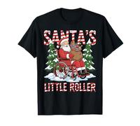Costume di Babbo Natale per Sedia a rotelle di Natale Little Roller Maglietta