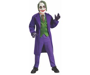 Costume di bambini Deluxe il Joker del cavaliere oscuro Small Ages 3 - 4
