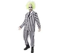 Costume di Beetlejuice per Uomo (Ufficiale Warner Bros) Halloween Funidelia
