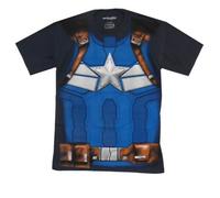 Costume Di Captain America Winter Soldier Marvel Comics T-Shirt Per Adulti