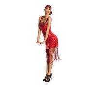 Costume di carnevale adulto charleston flapper scarlett