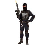 Costume di carnevale, Agente swat, vestito, travestimento, per bambini, halloween, feste a tema