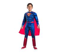 Rubie's Costume Superman Deluxe con Muscoli Vestito Carnevale per Bimbo Bambino