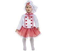 COSTUME DI CARNEVALE DA CUOCO VESTITO CHEF PRIMAINFANZIA DA 10 A 36 MESI