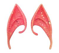 Costume di carnevale da uomo e da donna, costume da avatar, orecchie da elfo, cosplay, orecchie da elfo, accessori per feste, cosplay, feste a tema, costume da carnevale, O rosa2, Taglia unica