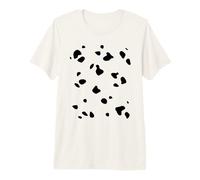 Costume di Carnevale di Halloween Cane Dalmata Maglietta Premium