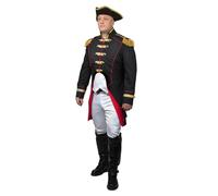 Costume di Carnevale Soldato Napoleone Giacca Uniforme Teatro Party Frock Sch
