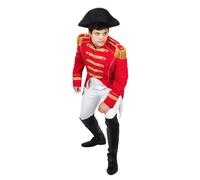Costume di Carnevale Uniforme Teatro Soldato Napoleone Giacca Party Frock Top