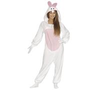 Costume di Coniglio con Cappuccio per adulto L