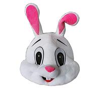 Costume di coniglio soffice, maschera da coniglio, mascotte di animale coniglio, per adulti, per Halloween