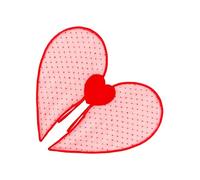 Costume di - Design a forma di cuore, tessuto leggero, accessorio romantico, stile decorativo elegante, valorizzazione del vestito cattivo | Per le donne Cosplay per la festa della santa