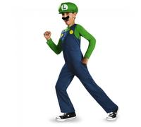 Costume Di Halloween Classico Per Bambini Luigi Dei Super Mario Bros 73692