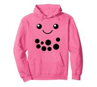 Costume di Halloween con Fragole e Bolla di Latte, Costume da Boba Tea Felpa con Cappuccio