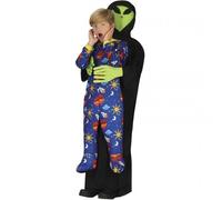 Costume di Halloween da alieno bambino Portami 7-9 anni Fiestas Guirca