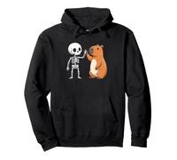 Costume di Halloween da Capybara High Five Skeleton Felpa con Cappuccio
