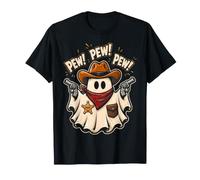 Costume di Halloween da Cowboy Fantasma Divertente Maglietta