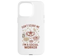Costume di Halloween da donna con scritta in lingua inglese "You Cant Scare Me Fun Custodia per iPhone 15 Pro Max