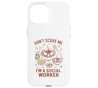Costume di Halloween da donna con scritta in lingua inglese "You Cant Scare Me Fun Custodia per iPhone 15